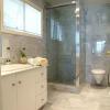 Marble Bathroom Remodel and Shower Installation